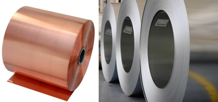 CINTAS DE COBRE, ALUMINIO E INOXIDABLE